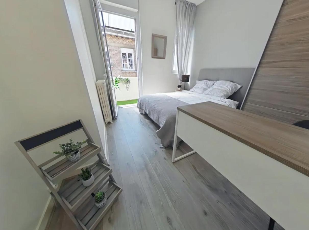 Ferienwohnung Logement Place D'Erlon Hypercentre Avec Balcon Reims Exterior foto