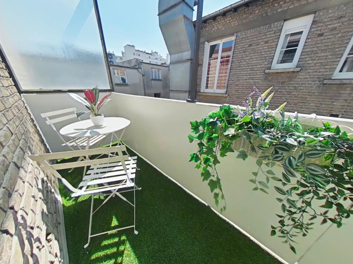 Ferienwohnung Logement Place D'Erlon Hypercentre Avec Balcon Reims Exterior foto